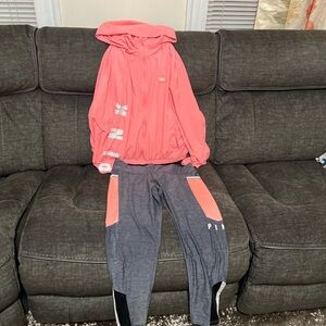 Victoria's Secret Black and Gray Leggings